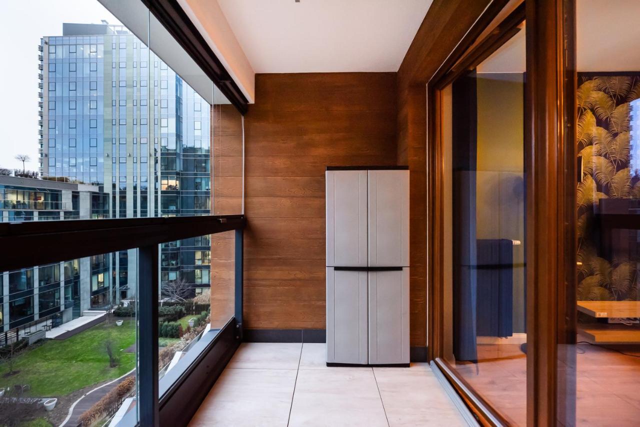 Grzybowska Luxury Apartment Varsovia Exterior foto