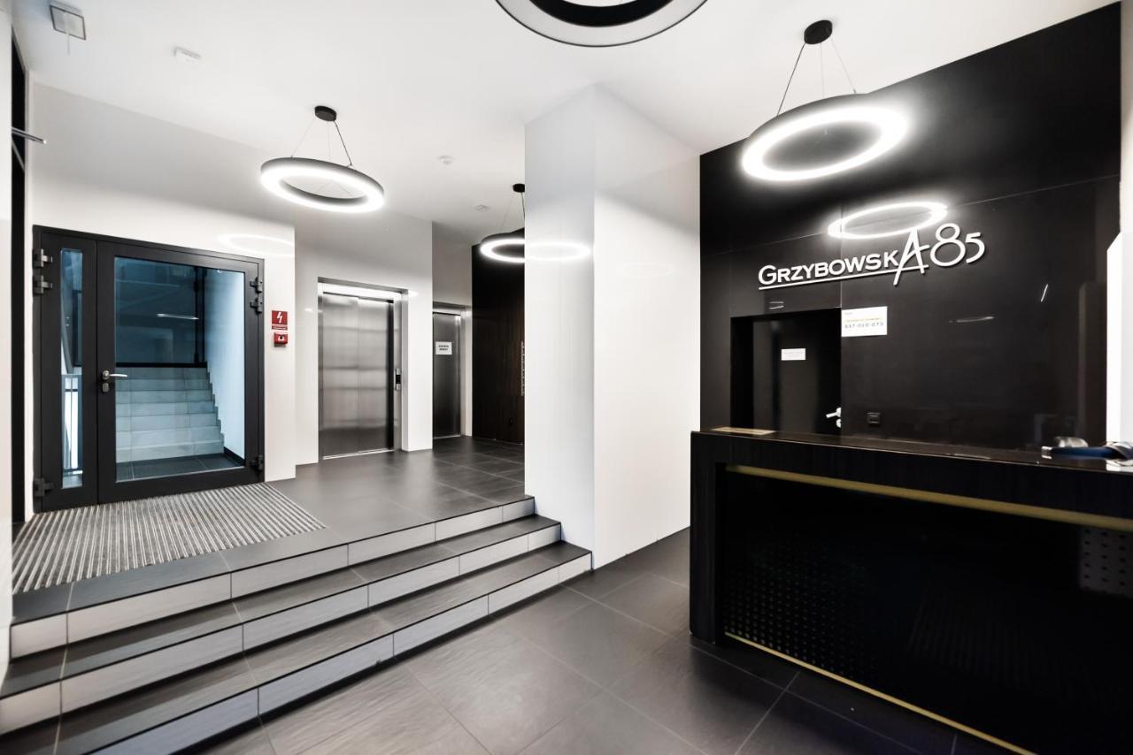 Grzybowska Luxury Apartment Varsovia Exterior foto
