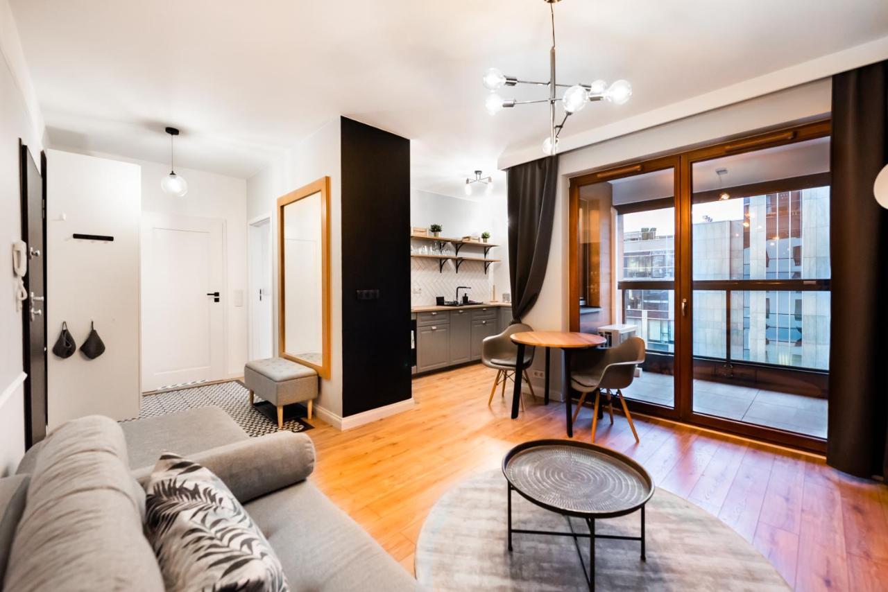 Grzybowska Luxury Apartment Varsovia Exterior foto