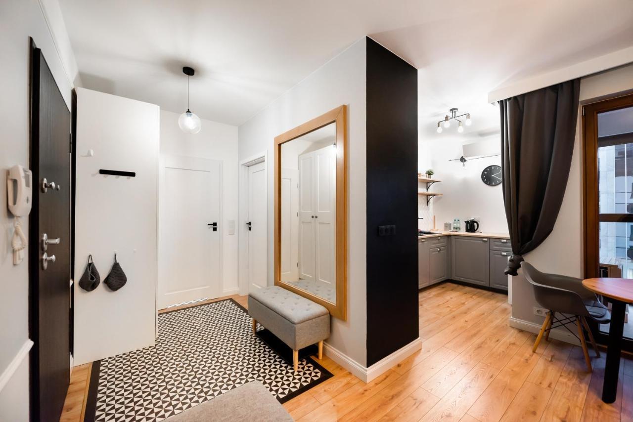 Grzybowska Luxury Apartment Varsovia Exterior foto